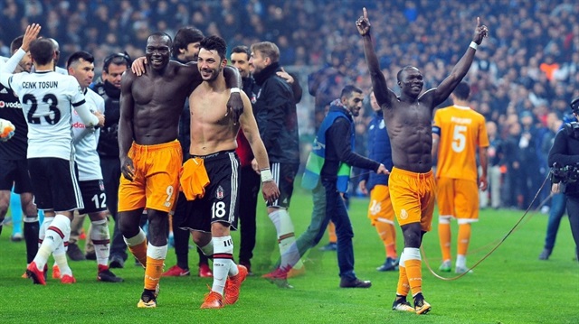 Aboubakar, Beşiktaş tribünlerini coşturdu