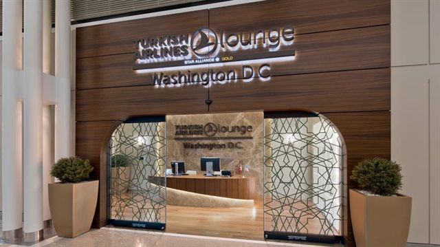 Turkish Airlines Lounge in Washington Dulles International Airport
