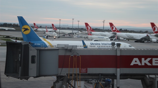 İstanbul-Ukrayna uçağına bomba ihbarı-