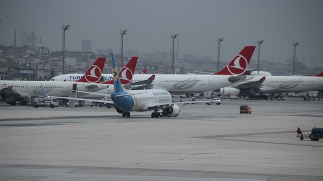 İstanbul- Ukrayna uçağında bomba ihbarı yapıldı.