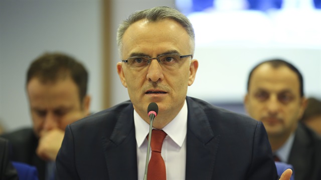Maliye Bakanı Naci Ağbal açıklamada bulundu. 