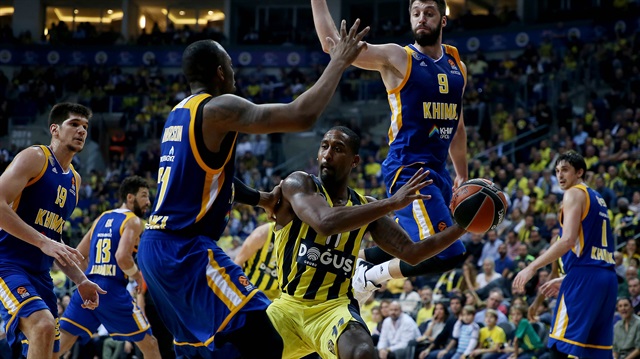 Fenerbahçe Doğuş-Khimki basketbol maçı kaç kaç sona erdi?