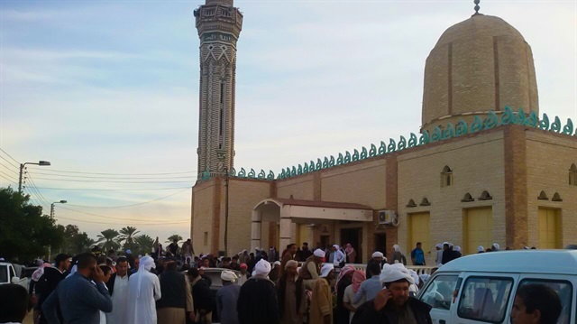 Mısır'ın Ariş kentinde Ravda Camisi'ne bombalı ve silahlı saldırı düzenlenmişti. 