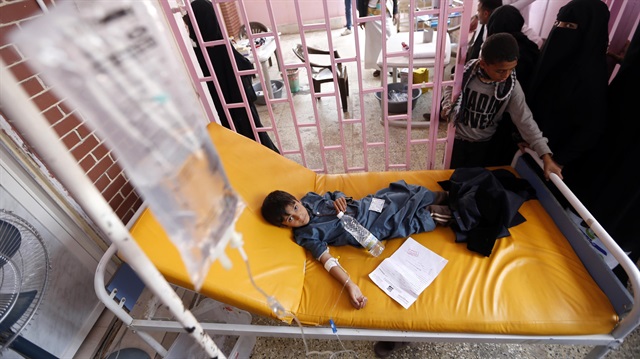 Yemen'deki kolera salgını bilançosu artıyor