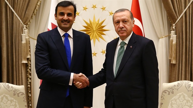 Cumhurbaşkanı Erdoğan ile Katar Emiri El-Sani