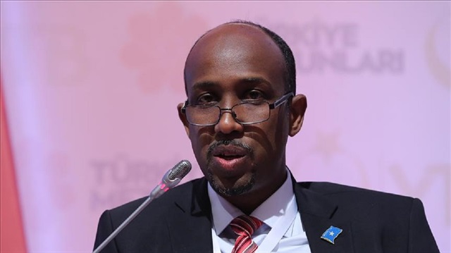 omalia’s public works, reconstruction and housing minister Sadiq Abdullahi Abdi 