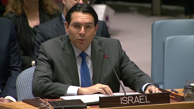 İsrail'in Birleşmiş Milletler (BM) Daimi Temsilcisi Danny Danon