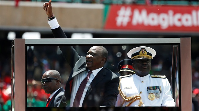 Kenya's President Uhuru Kenyatta