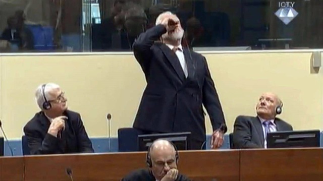 Former wartime leader Slobodan Praljak
