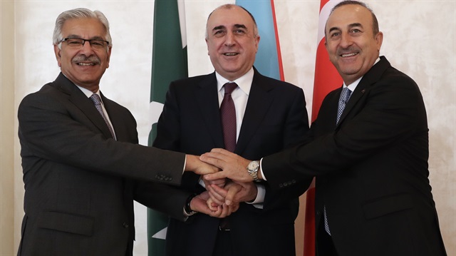 Turkey-Azerbaijan-Pakistan Foreign Ministers' meeting in Baku

