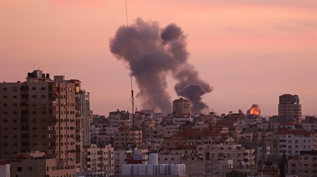 İsrail'den Gazze'ye saldırı