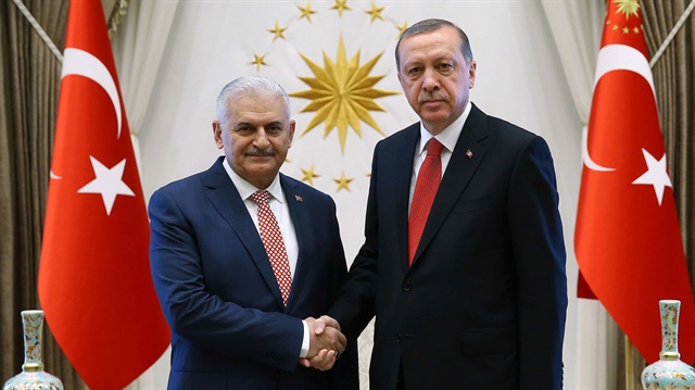Başbakan Binali Yıldırım ve Cumhurbaşkanı Erdoğan