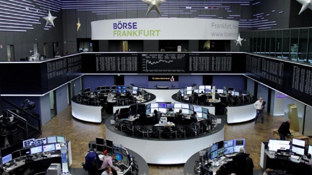 The German share price index, DAX board, is seen at the stock exchange in Frankfurt, Germany