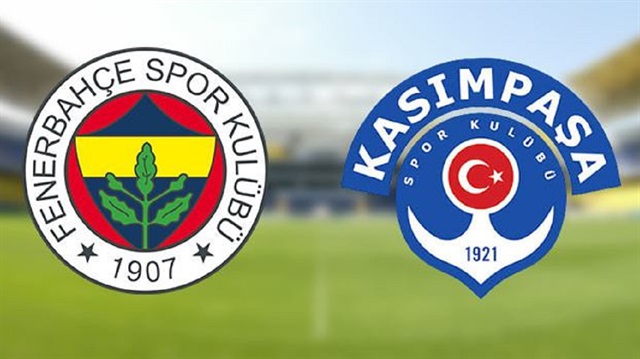 Fenerbahçe Kasımpaşa canlı anlatım ve canlı skor sayfası