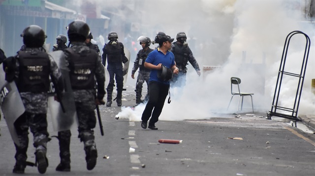 Honduras'taki protestolar