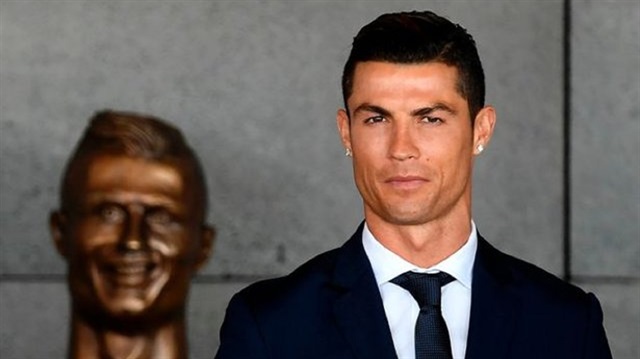 Portuguese soccer player Cristiano Ronaldo
