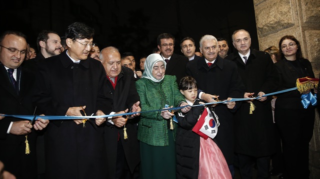يلدريم يفتتح مبنىً جديداً للسفارة التركية في كوريا الجنوبية