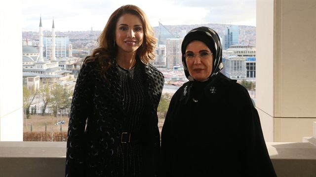 Emine Erdoğan, Ürdün Kraliçesi Rania
