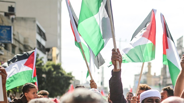 Protest against Israeli blockade in Gaza

