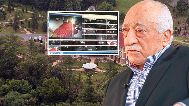 Fetullah Gülen'in Pensilvanya'daki ini kameralarla takip ediliyor. 