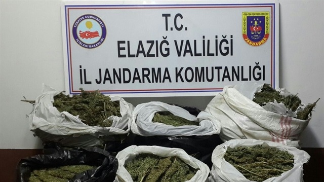 Elazığ'da gerçekleştirilen uyuşturucu operasyonu sonucunda 47 kilogram uyuşturucu ele geçirildi. 