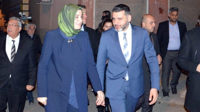 Aile ve Sosyal Politikalar Bakanı Fatma Betül Sayan Kaya şehit ailesini ziyaret etti.