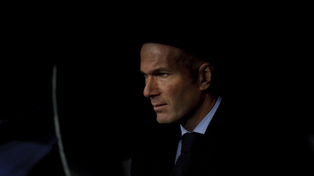 Real Madrid coach Zinedine Zidane