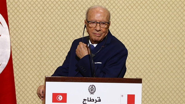 Tunus Cumhurbaşkanı El-Beci Kaid es-Sibsi