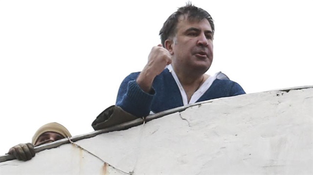 Eski Gürcistan Cumhurbaşkanı ve eski Odessa Valisi Saakaşvili hakkındaki gözaltı kararının ardından intihar etmeye çalışmıştı.