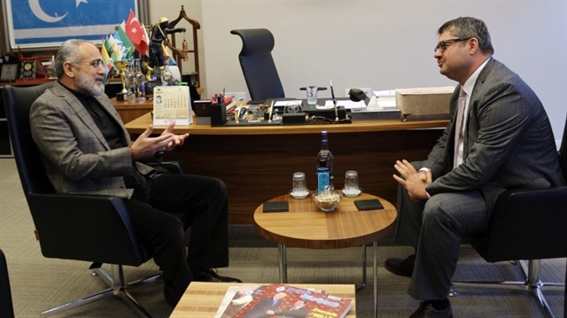 Cumhurbaşkanı Başdanışmanı Topçu, Azerbaycan Ankara Büyükelçisi İbrahim ile bir araya geldi