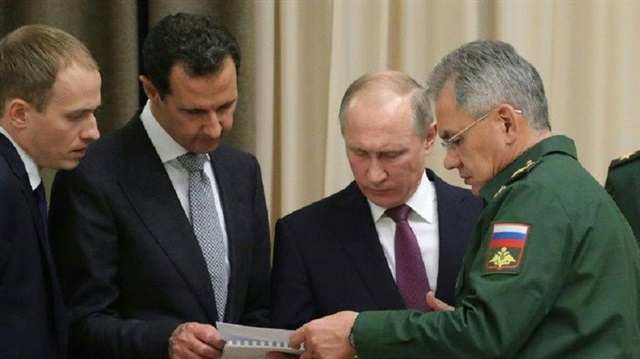 بوتين يعلن من سوريا انسحاب قواته ويلتقي بالأسد في قاعدة حميميم