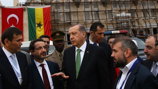 File photo: Turkish President Erdoğan visits Accra Furqan Mosque and Complex in Ghana