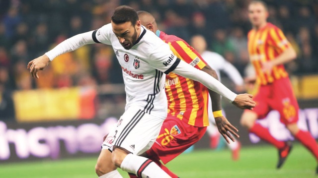 Ligin 15. haftasında  Kayseri’ye konuk olan  Beşiktaş, berabere kalarak  bir üst sıraya yükselme  fırsatını kaçırdı.