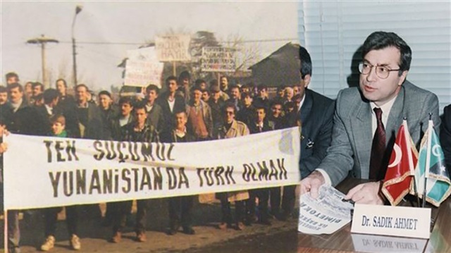 Batı Trakya Türklerinin lideri: Sadık Ahmet