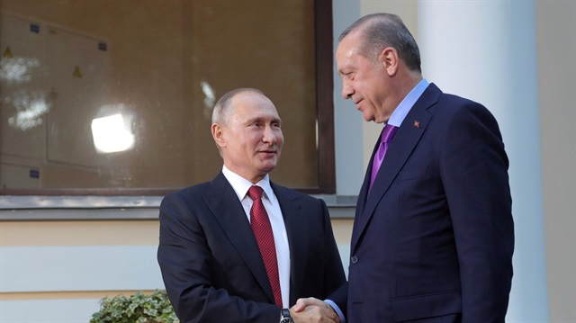 File Photo: Turkish president Recep Tayyip Erdoğan and Russian president Vladimir Putin