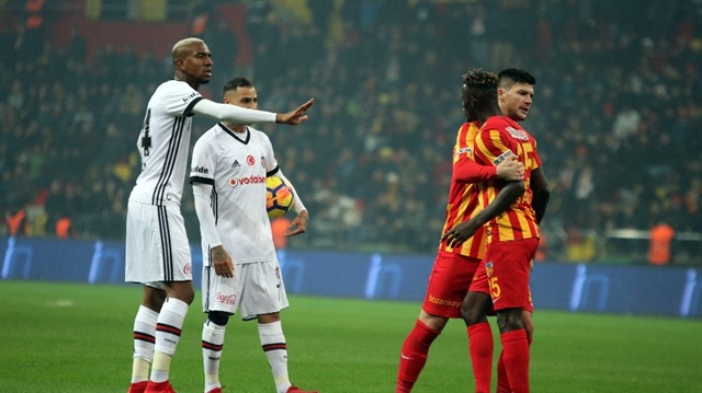 Süper Lig'de Beşiktaş deplasmanda Kayserispor ile 1-1 berabere kaldı. 