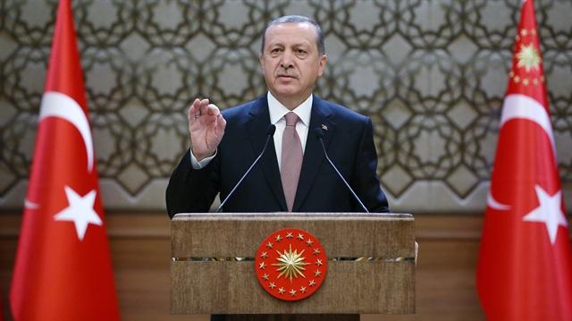 Cumhurbaşkanı Recep Tayyip Erdoğan.