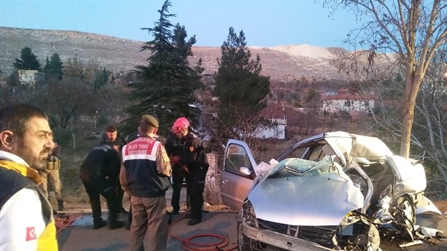 Gaziantep'teki kazada 2 kişi öldü