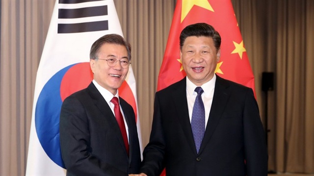S.Korea's Moon, China's Xi to talk N.Korea, trade in Beijing summit