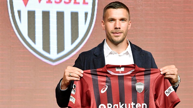 Lukas Podolski, sezon başında Galatasaray'dan Vissel Kobe'ye imza atmıştı.