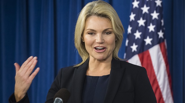 ABD Dışişleri Bakanlığı Sözcüsü Heather Nauert