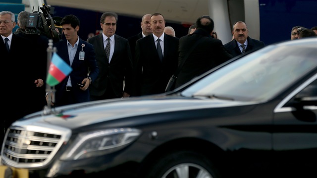 İslam İşbirliği Teşkilatı Olağanüstü Zirvesi kapsamında Azerbaycan Devlet Başkanı Aliyev de İstanbul'a geldi.