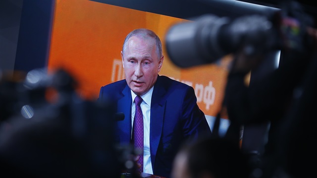 Russian President Vladimir Putin annual press conference

