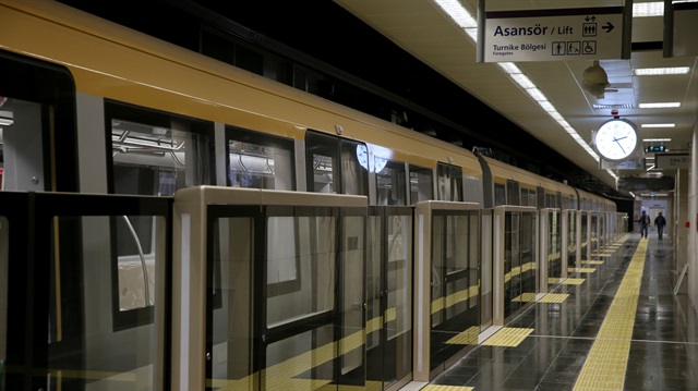 Turkey’s first driverless metro train