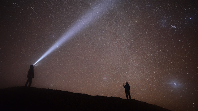 Geminid meteor yağmuru Türkiye'den de izlendi