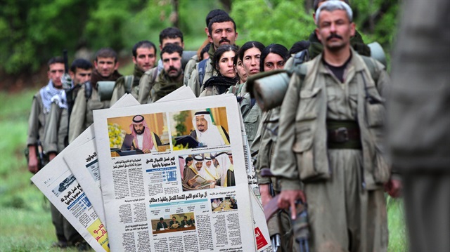 PKK’lı teröristle röportaj yapan 'Ukaz' gazetesi Suud yönetiminin medyadaki “sözcüsü” olarak biliniyor. 