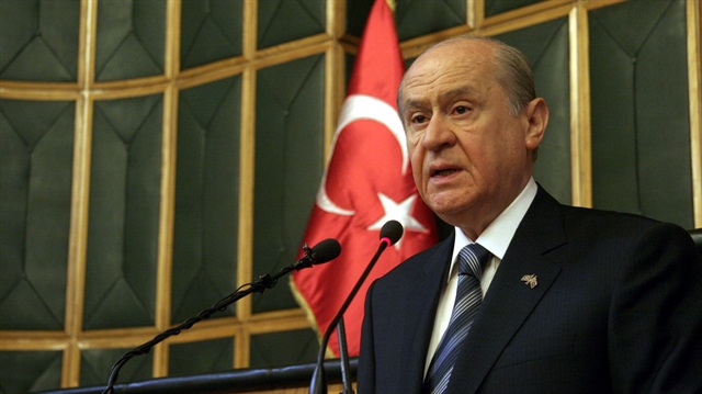 ​MHP lideri Devlet Bahçeli, “Türkiye’nin Kudüs Başkonsolosluğu resmen Büyükelçilik seviyesine çıkarılmalıdır” dedi.