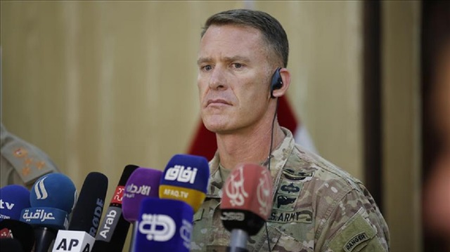 Combined Joint Task Force's Spokesman Colonel Ryan Dillon