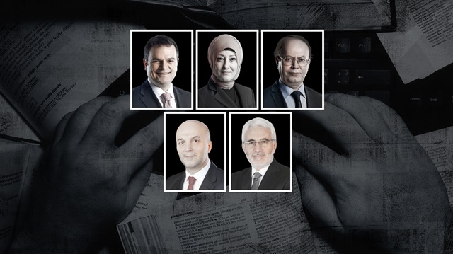 Kemal Öztürk, ​Özlem Albayrak, Yusuf Kaplan, Ahmet Ulusoy ve Hasan Öztürk