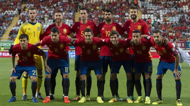 İspanya Milli Takımı 2010 Dünya Kupası'nı kazanmıştı.